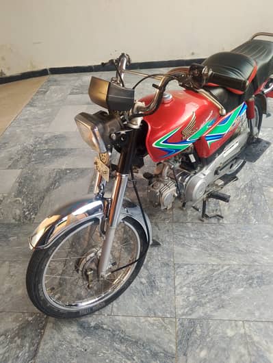 Honda CD 70 2018 genion condation