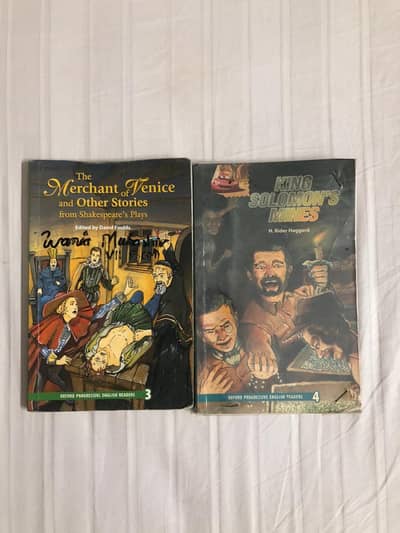 Secret Seven, Merchant of Venice, King Solomon's Mines