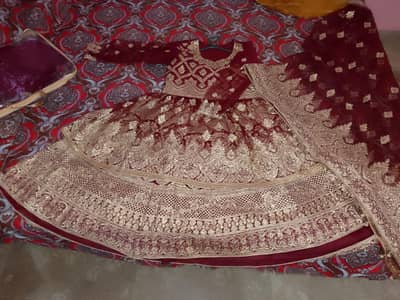 2 brand new bridal dress brat + walima