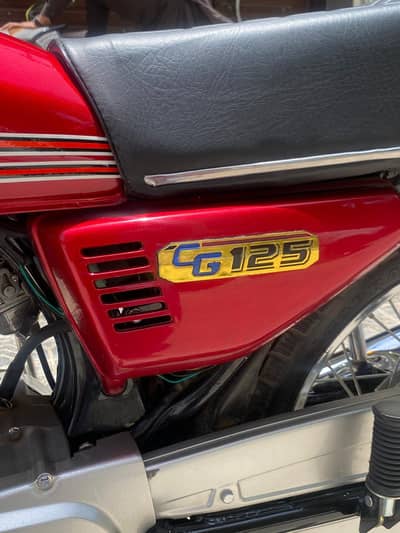 Honda CG 125 bike 1987 model my WhatsApp 03/05/97/96/569
