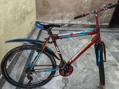 genuine bicycle with gears