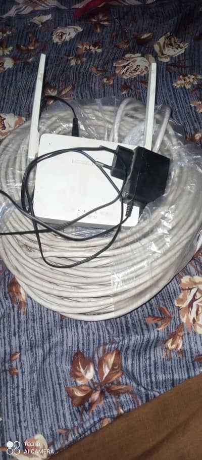 MERCUSYS Router and cable