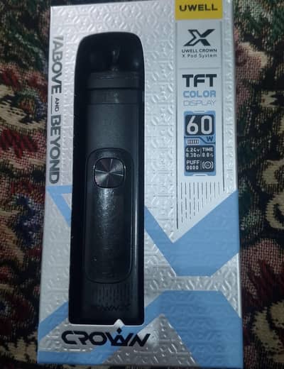 Uwell Crown X Pod Mod 60 Watts Device with Display.