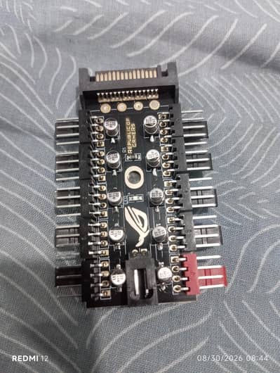 Fan Hub 10 fans connector 4pin Republic of gamers