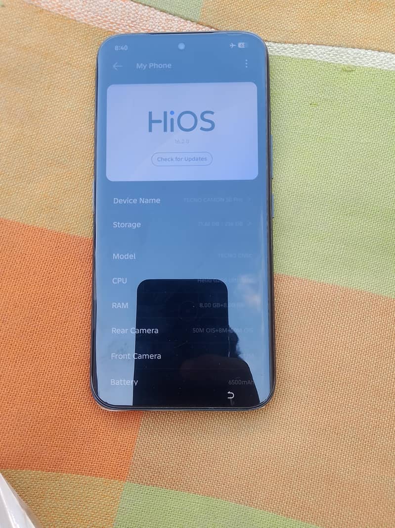 Tecno Camon 50 Pro 4