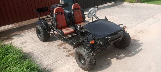Atv 150cc big size buggy 4 seater speed 70 manual 3F 1R All ok