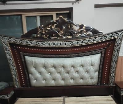 Bed , Dressing and side tables for sale Good condition