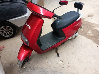 Sakai Electric Scooty Bike Grahpene Battery Good Condition Urgent Sale