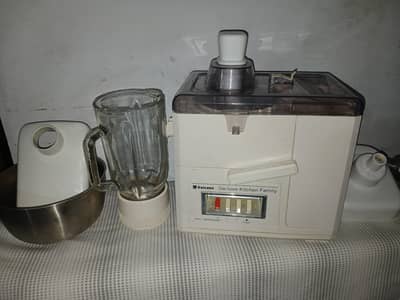 Complete food process system| Juicer blender |dry mil |meat grinder