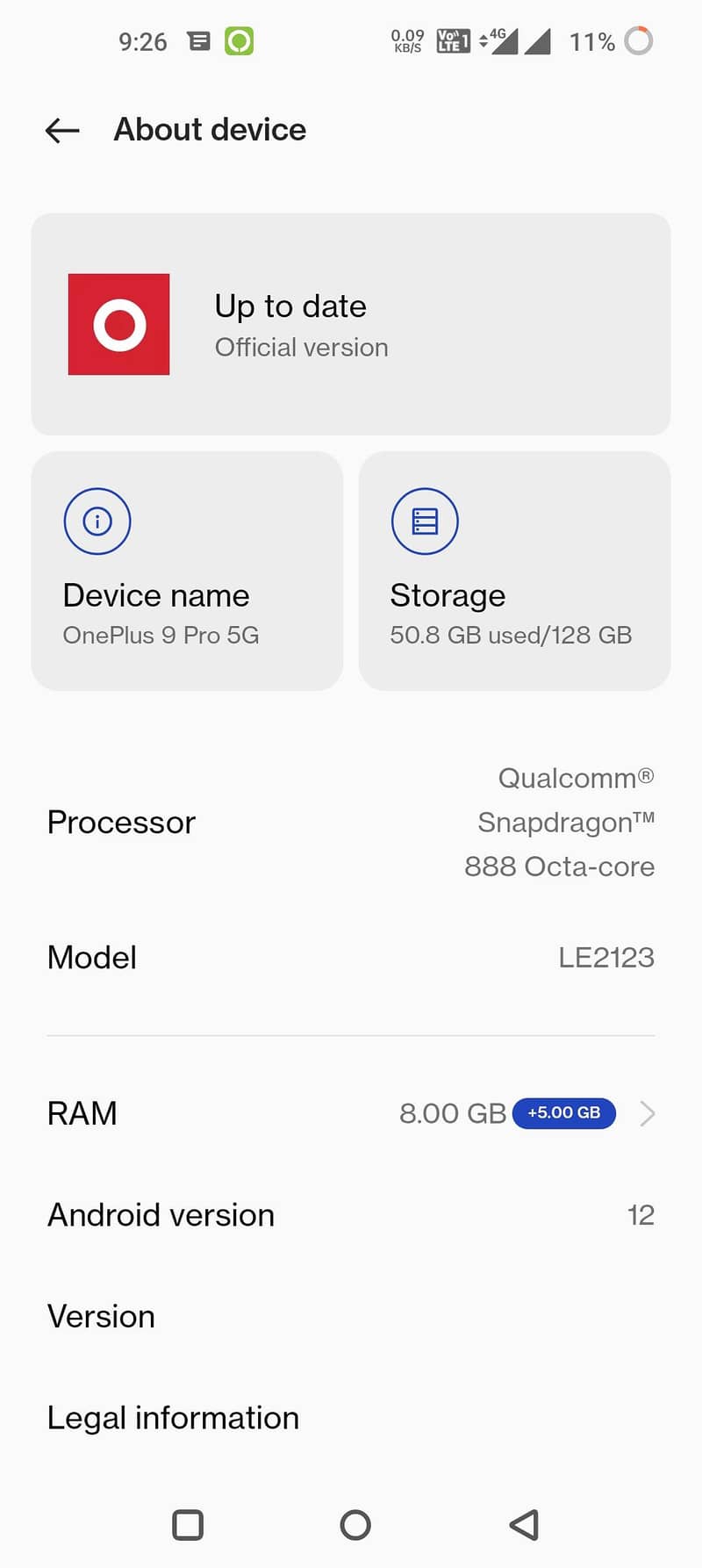 One Plus 9 Pro 0