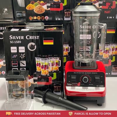 "Silver Crest 2 in 1 Juicer & Grinder