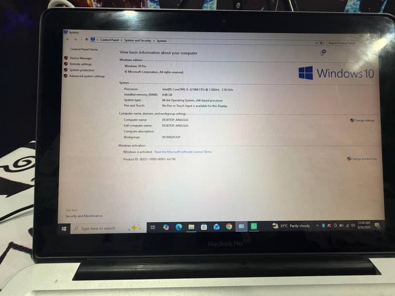 MAC BOOK PRO 1