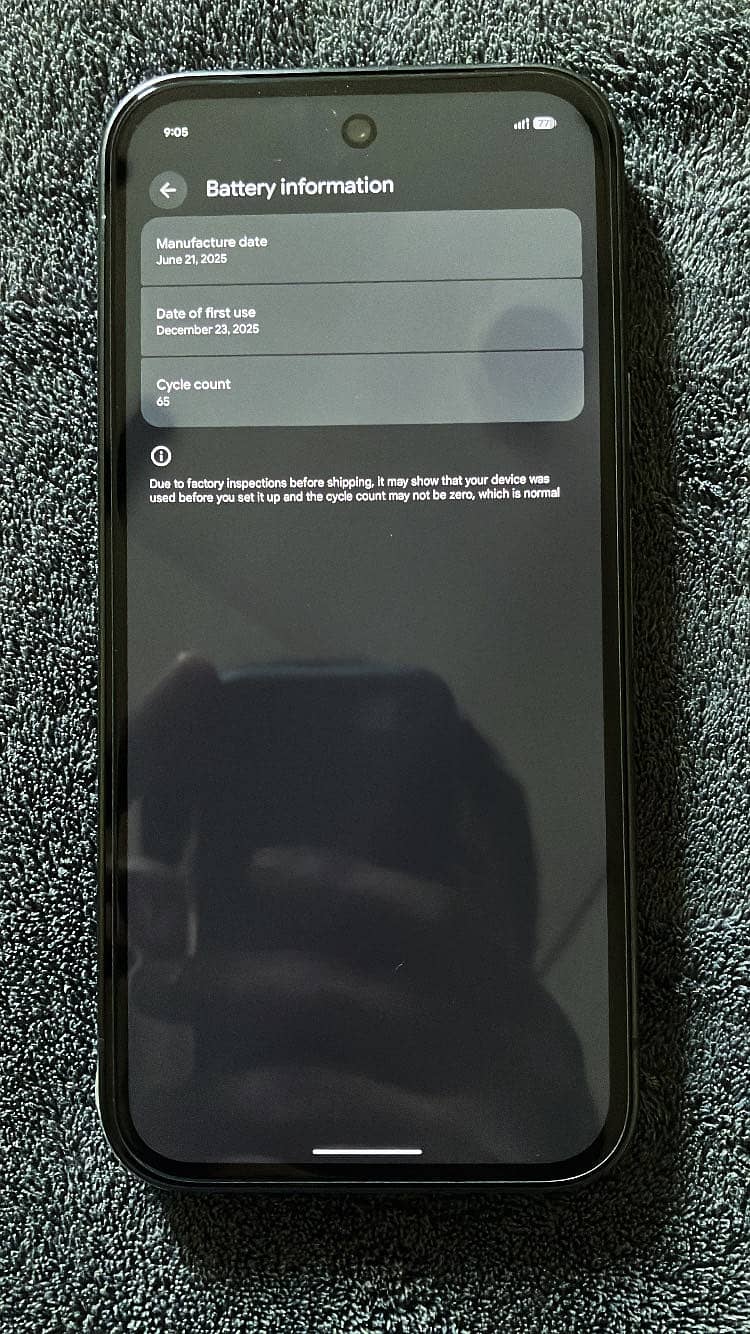 Google Pixel 9a 12