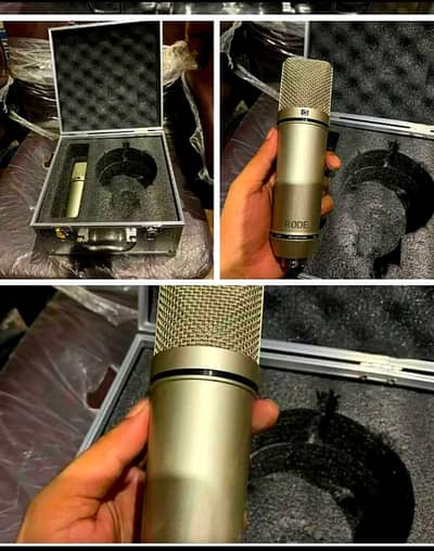 behringer ultragain 2200 and mic rode u87