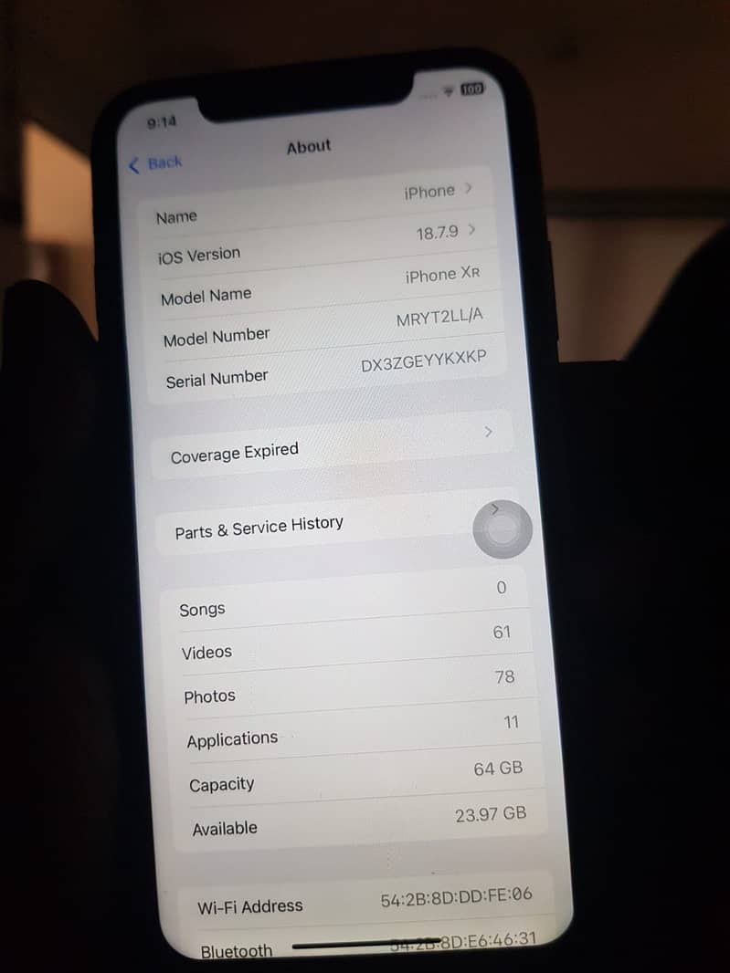 Apple iPhone XR 0