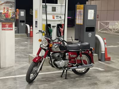 Honda Roadmaster CD 200 seat