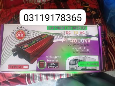 ka inverter alkaram company 4000 wat DC to AC