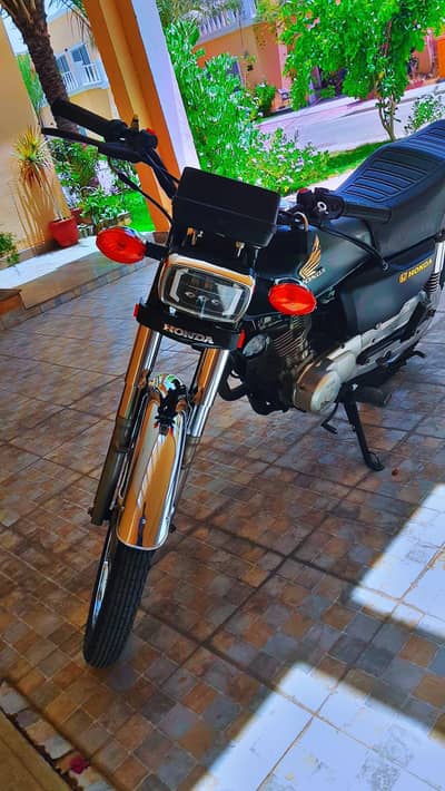 Honda CG 125 2021 Well maintained, Karachi number