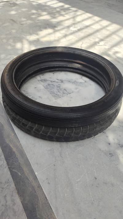 Suzuki gs150 front and rear tyre