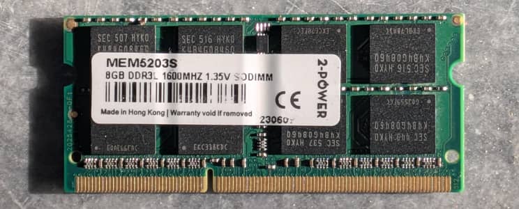 DDR3L laptop Ram 8Gb