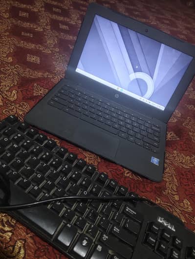 Hp chromebook  with keyboard
