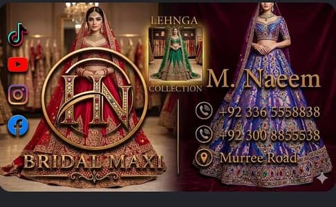 bridal lehanga maxy reasonable price per tayar karwae