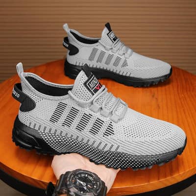 Men’s Trend Flex Sports Runner Shoes – Size 40 | New