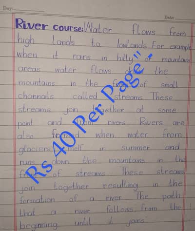 Handwritten Assignment Writing Service -Neat & Clean Work - Rs 40/page