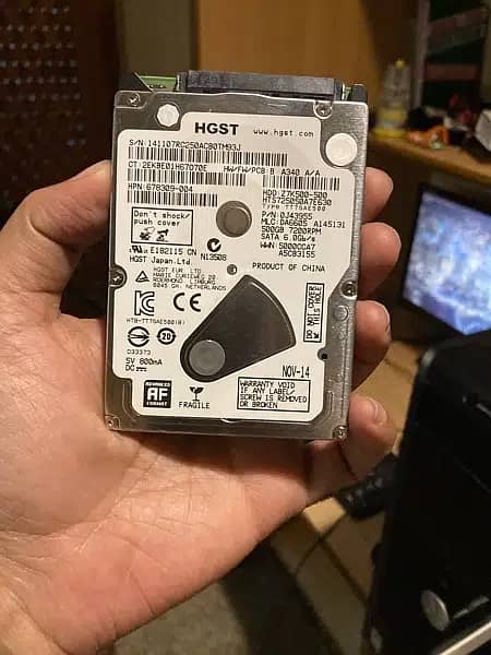 Hard Disk 500GB 0