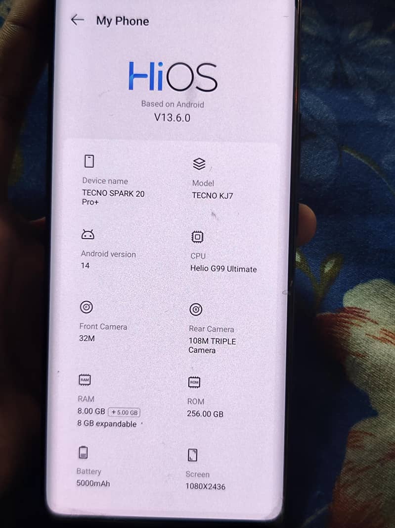 Tecno Spark 20 Pro Plus 1