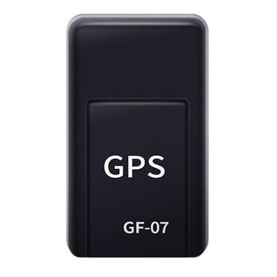 Premium GPS Tracker For Kids and Vehicle Black ABS