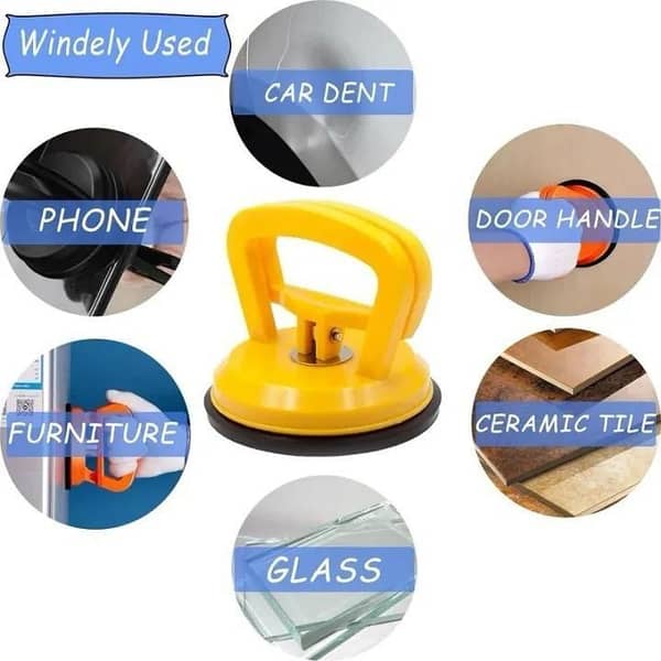 Car Dent Puller Repair Kit Powerful Car Dent Removal Tools Suction Cups for Cars Dent Removal, Glass Tiles Mirror Lifting and Objects