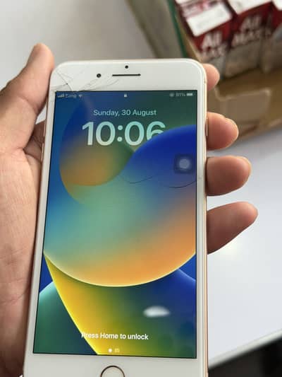 Apple iPhone 8 Plus 8/10 condition 256 GB Official PTA Approved