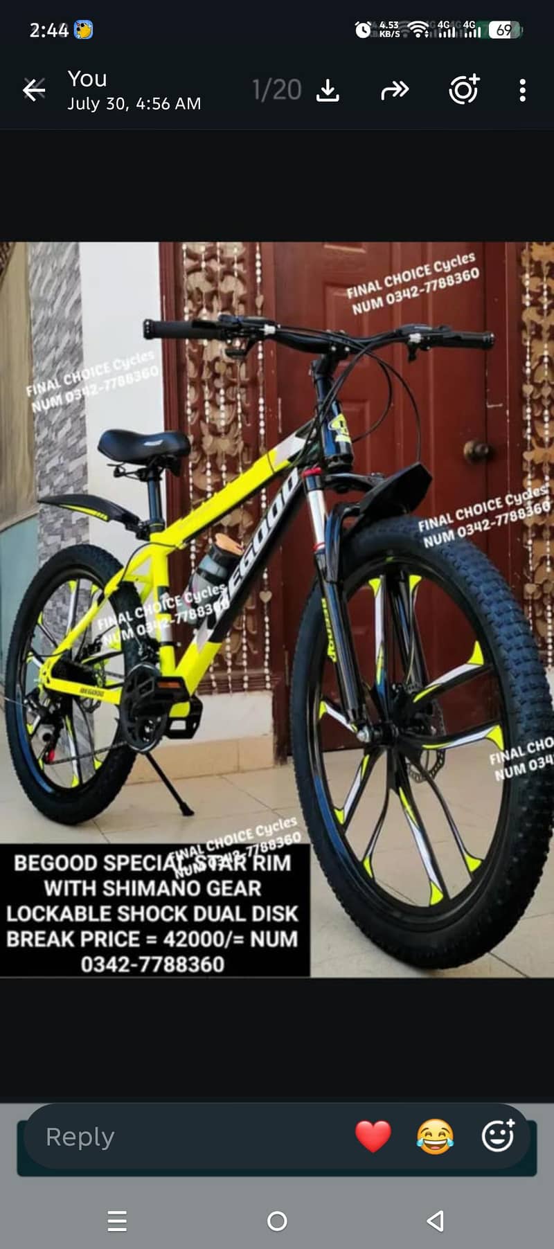 cycle Begood 0