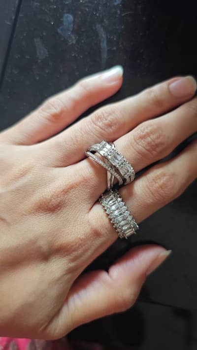 2 PC Stainless Fashion Rings