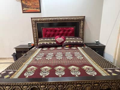 king bed and sofa set and dressing