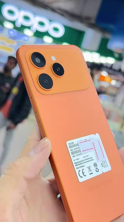 TECNO Spark 40 (Sunlight Orange) | 128GB Storage + 6GB RAM