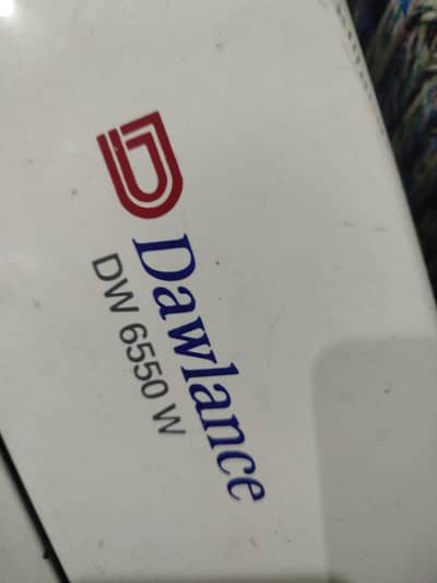 Dawalance washing machine for sale
