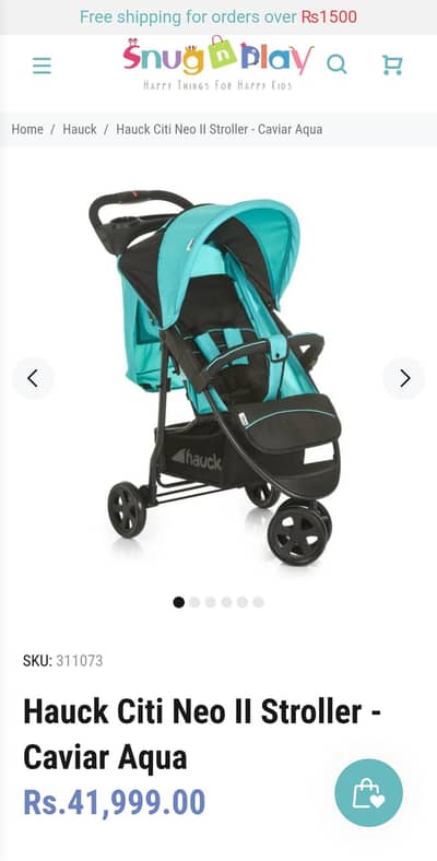 Baby Stroller Hauck Brand Citi Neo Model