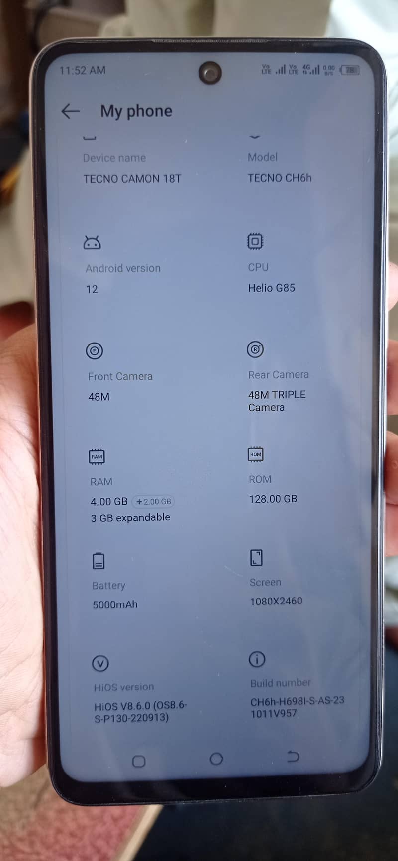Tecno Camon 18 1