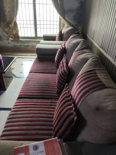 sofa set condition new 6seater contact 03218661717