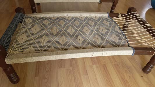 2 Wooden single bed Charpai