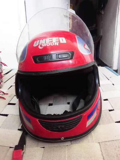 Used Red Helmet | Strong & Durable | Discount Available