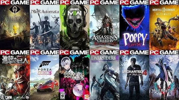5 PC Games QR Codes 1