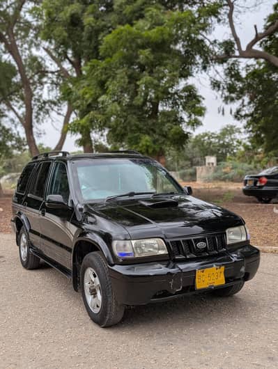 KIA Sportage Grand 2004 1.8 patrol engine ac CNG on