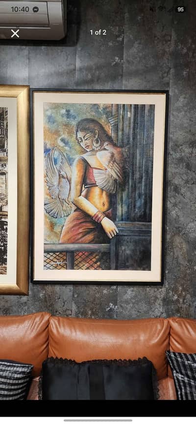 Original Handmade Painting by Asma Tufail