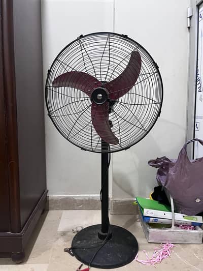 stand fan, pedestal fan, fan,