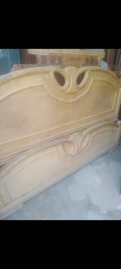 used wooden double bed sale6