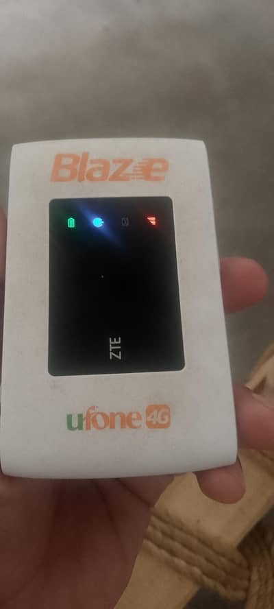 Blaze Ufone 4g Wifi Unlock Device
