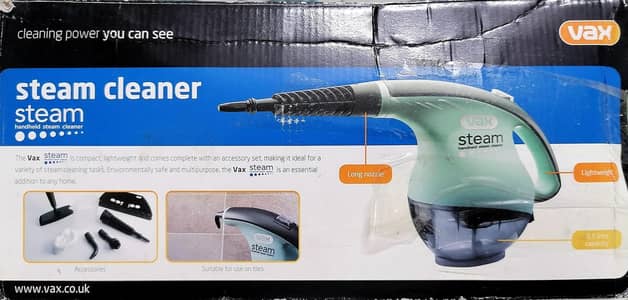 Handheld Steam Cleaner - VAX. CO. UK